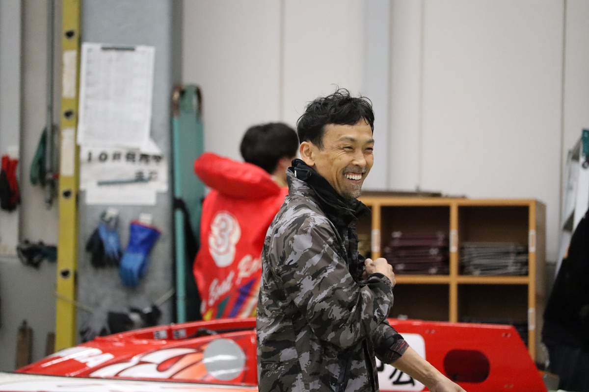 連続優出中の大村で気迫あふれる走りを