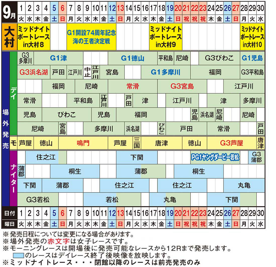 発売日程